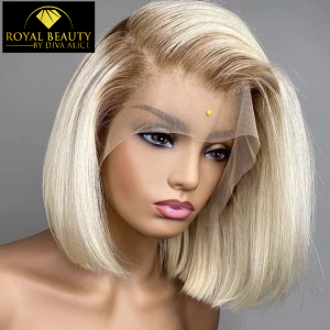 perruque  Bob couleur 100% cheveux humains