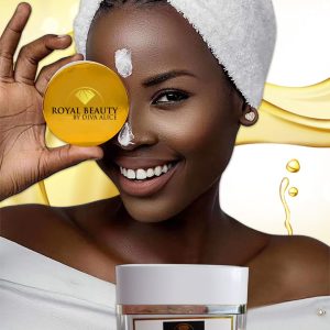 CRÈME LUXUEUXE RAJEUNISSANTE pour le visage, teint noir américain au gluthione et vitamine C