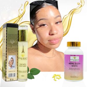 MINI KIT SÉRUM ET CAPSULES BLANCHISSANTS teint métis uniforme et  sans taches