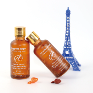 HUILE DE SÉRUM ÉGYPTIEN À L'HUILE D'ARGAN ÉCLAIRCISSANT VISAGE SECRET MAGIQUE Éclaircissant, clarifiante pour pigmentation, taches solaires élimine les taches sombres.