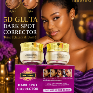 CRÈME 5D GLUTA DARK SPOT CORRECTOR–Crème Correctrice Anti-Taches Intense