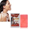 SAVON VISAGE & CORPS ÉCLAIRCISSANT AU GLUTA MASTER À LA TOMATE 🍅 HYDRATANT, EXFOLIANT, BLANCHISSANT, NOURRISSANT Lycopène, Arbutine, Glutathion, Acide Hyaluronique & Or 24K
